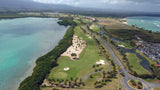 Aerial golf from Caribbean Tee Times Drone Coco Beach