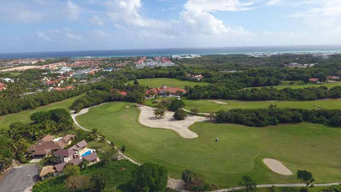 Punta Blanca golf course aerial view